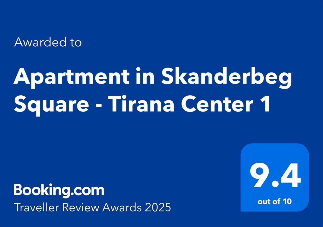Apartment In Skanderbeg Square - Tirana Center 1 מראה חיצוני תמונה